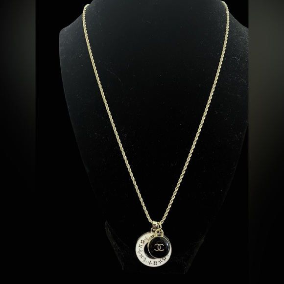 Authentic Louis Vuitton and It’s Friend Two Charm Necklace - Picture 2 of 3